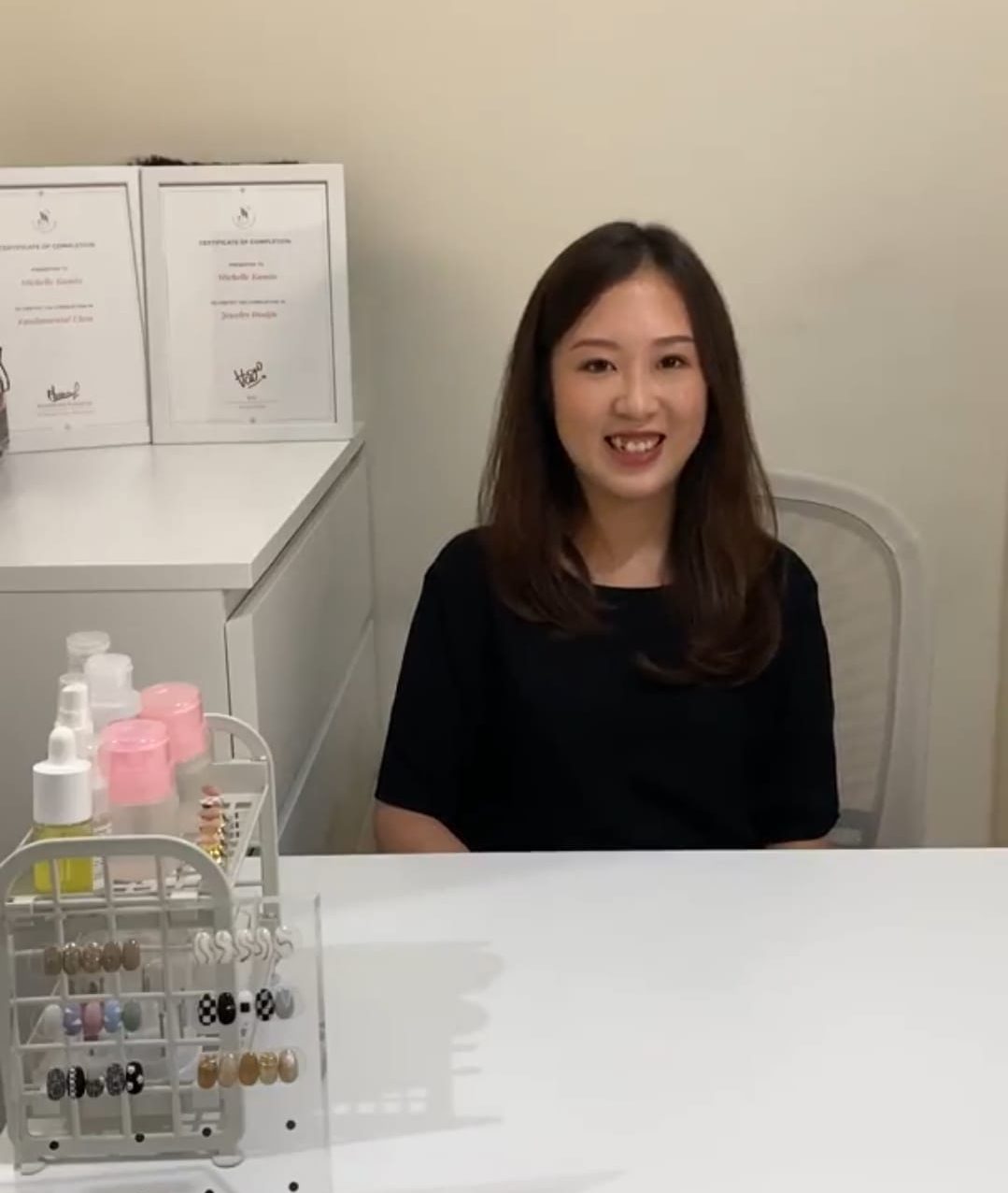 Michelle, Murid Perfectionist JS